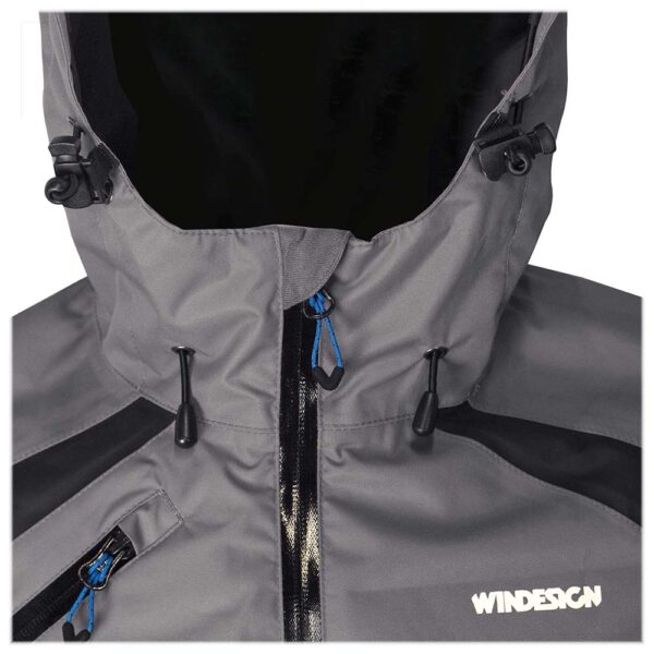 Jaqueta Costeira Windesign Cinza 10K - Imagem 3