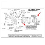 Numeral para Velas Optimist IODA Preto Número Seis - Imagem 2