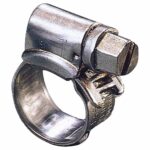 Abraçadeira 9x12mm a 22mm Inox