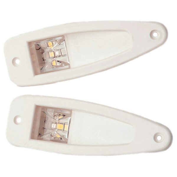 Luz Navegacao Tubarão Abs Branco Led Arieltek - Imagem 2