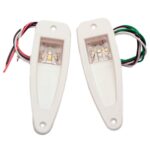 Luz Navegacao Tubarão Abs Branco Led Arieltek - Imagem 3