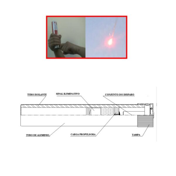 Sinal Manual Estrela Branca Índios Ifs-205-Bc - Imagem 3