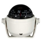 Bússola Nautica Pequena Branca Com Luz