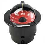 Bússola Plastimo Olympic 100 Preta Vermelha Flat Zona B