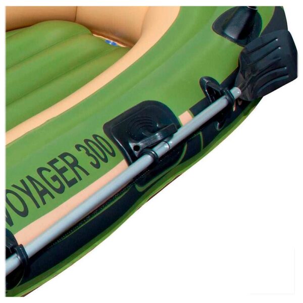 Bote Inflável Voyager 300 Bestway Verde Escuro - Imagem 4