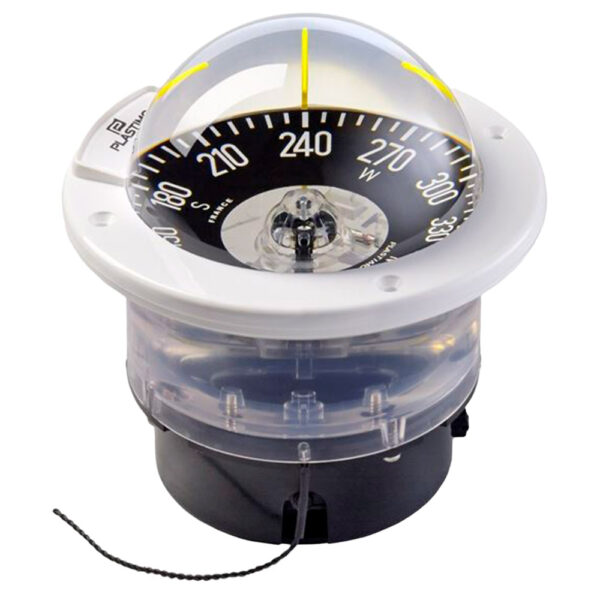 Bússola Plastimo Olympic 100 Branca e Preta Flat ABC - Imagem 2