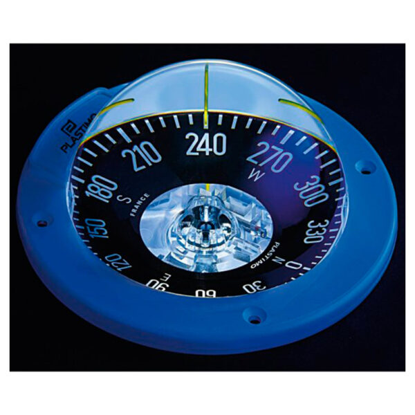 Bússola Plastimo Olympic 100 Branca e Preta Flat ABC - Imagem 3