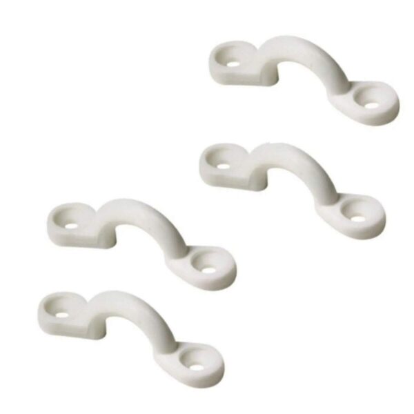 Alça Plástica Pequena Branca com 4 unidades - Imagem 2