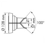 Bússola De Antepara Plastimo Mini Contest 101 Branca Plastimo - Imagem 3