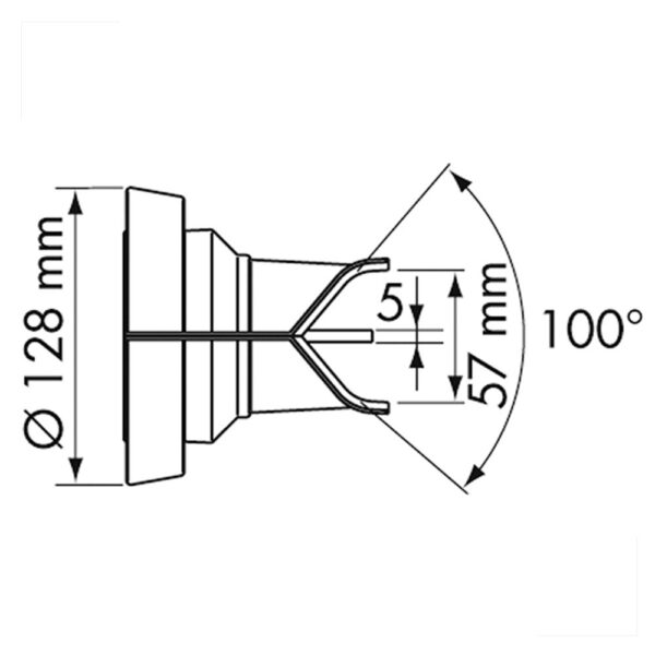 Bússola De Antepara Plastimo Mini Contest 101 Branca Plastimo - Imagem 3