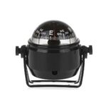 Bússola Nautica Pequena Preta Com Luz - Imagem 3