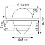 Bússola Plastimo Mini-C Preta - Imagem 5