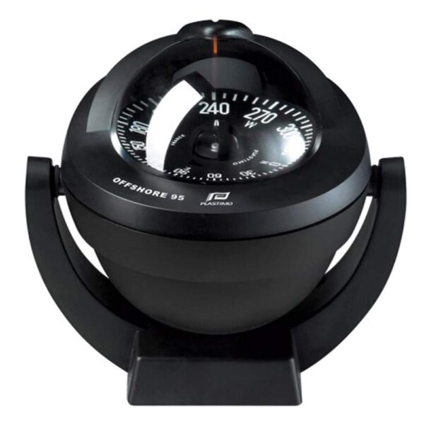 Bússola Plastimo Offshore 95 De Sobrepor Preta Flat Luz - Imagem 6