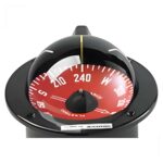 Bússola Plastimo Olympic 100 Preta Vermelha Flat Zona B - Imagem 2