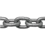 Corrente Calibrada 10mm Galvanizada Guincho Âncora Por Metro - Imagem 3