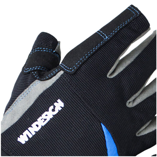 Luvas de Velejar Curta Adulto Windesign Preta - Imagem 2
