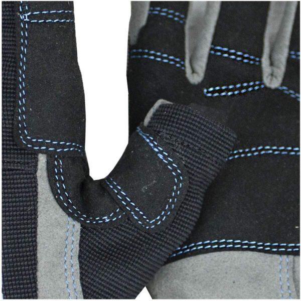 Luvas de Velejar Curta Infantil Windesign Preta - Imagem 3