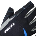 Luvas de Velejar Curta Infantil Windesign Preta - Imagem 4