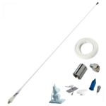 Antena VHF 90cm com Suporte Nylon Glomex