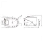 Bomba Porão com Automático 750Gph 12V Seaflo - Imagem 3