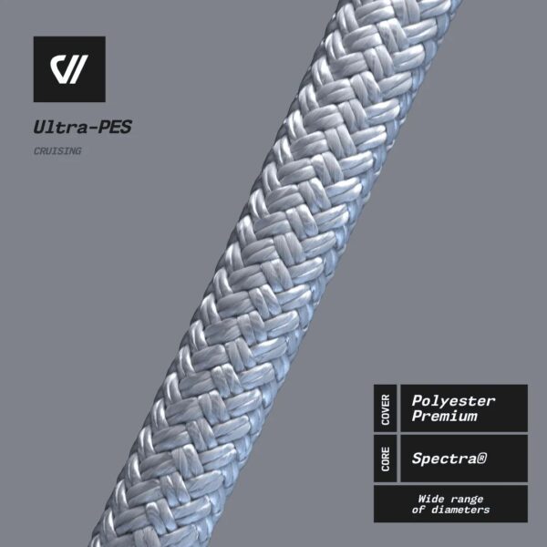 Cabo Alma Spectra Capa Poliester Ultrapes 10mm Velo - Imagem 5