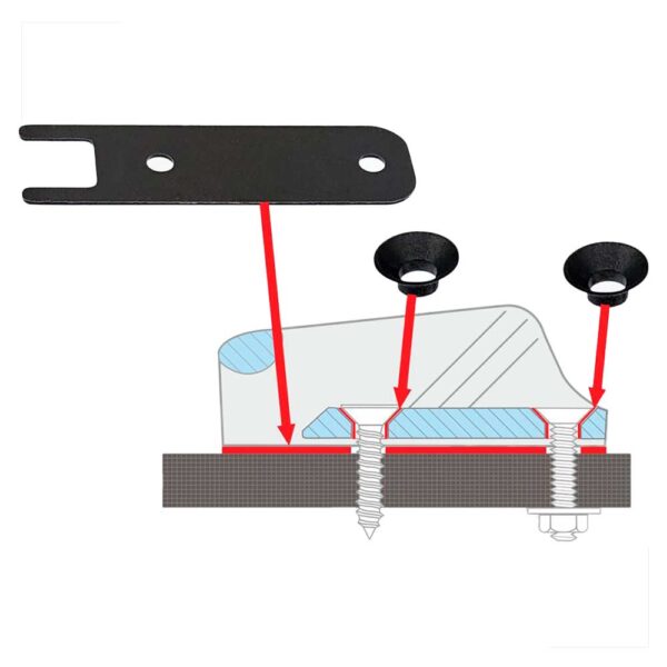 Inserto Evita Eletrólise Clamcleat CL211 MK2 - Imagem 2
