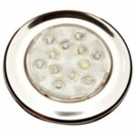 Luminária LED Arieltek Bicolor 12V Inox Branco/Azul - Imagem 2