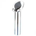 Porta Caniço Inox 45 graus Oval com Tampa