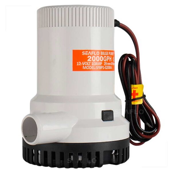 Bomba Porão 2000Gph 12V Seaflo - Imagem 2