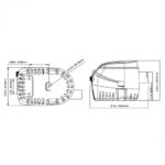 Bomba Porão com Automático 1100Gph 12V Seaflo - Imagem 3