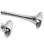 Buzina Dupla Marítima Elétrica 12V 270 mm - Imagem 2