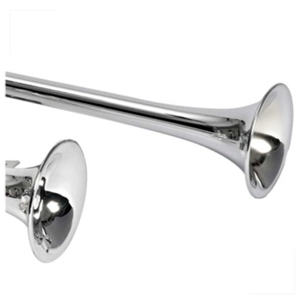 Buzina Dupla Marítima Elétrica 12V 270 mm - Imagem 2