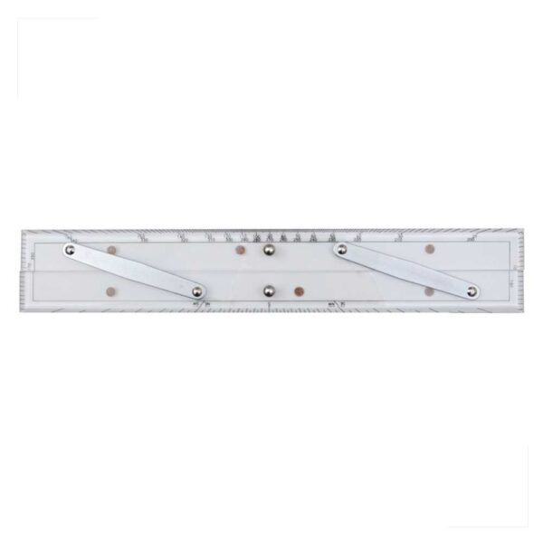 Regua Paralela Náutica 400mm com Escala - Imagem 2