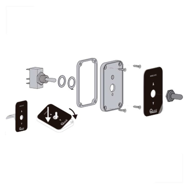 Botão De Painel Para Guinchos Quick - Imagem 2