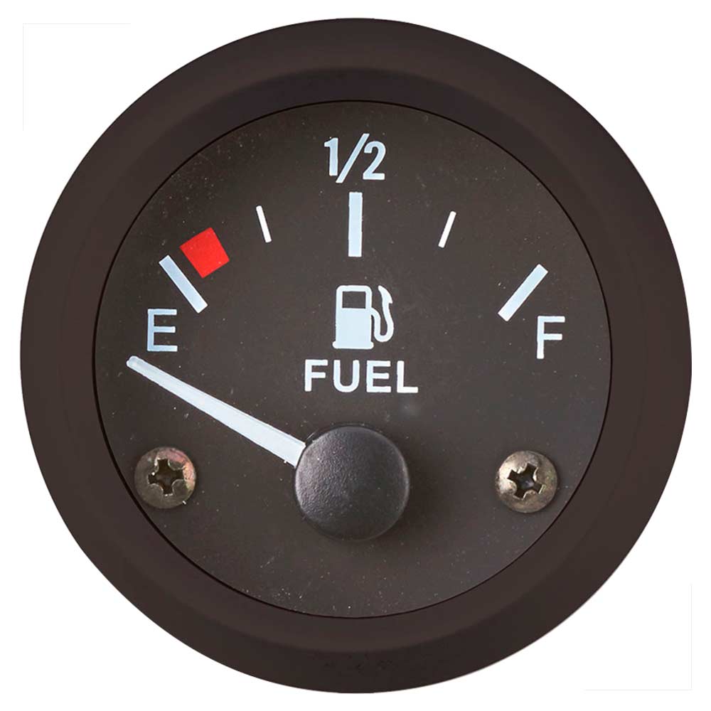 c6a85836276bf5a5c4cbb27cfb8c7103.jpg Marcador Indicador Combustível 240ohm 12v Preto - Imagem 1