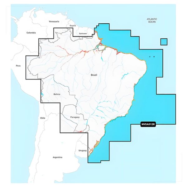 Carta Náutica Navionics Plus GPS Marítimo - Imagem 2