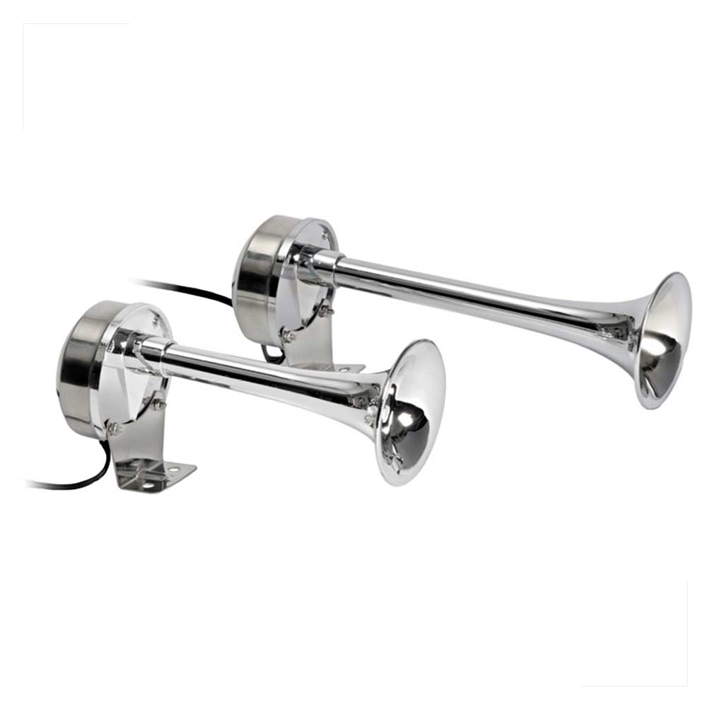 d7c31144587fa3fc317208f898bfbc5f.jpg Buzina Dupla Marítima Elétrica 12V 270 mm - Imagem 1