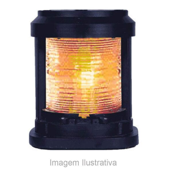 Luminária Amarela LED 135 Graus 24V Reboque Ripeam 72 - Imagem 2
