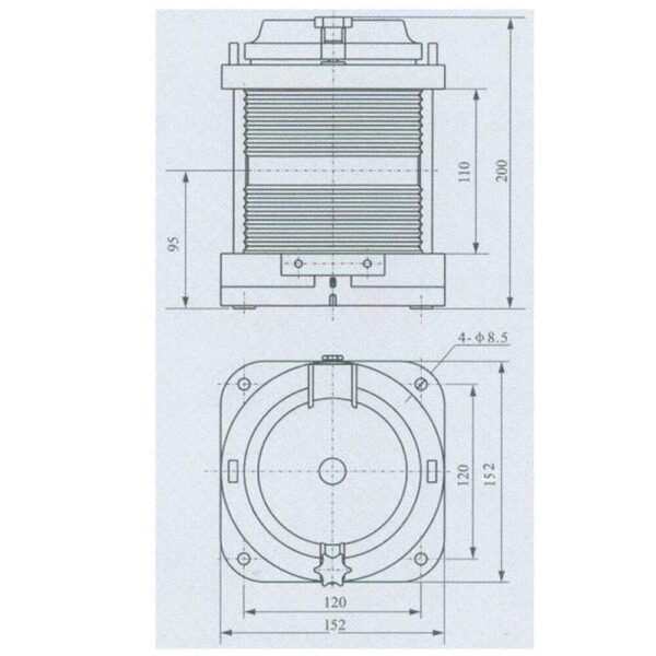 Luminária Verde Boreste LED 112,5 Graus 24V Ripeam 72 - Imagem 5