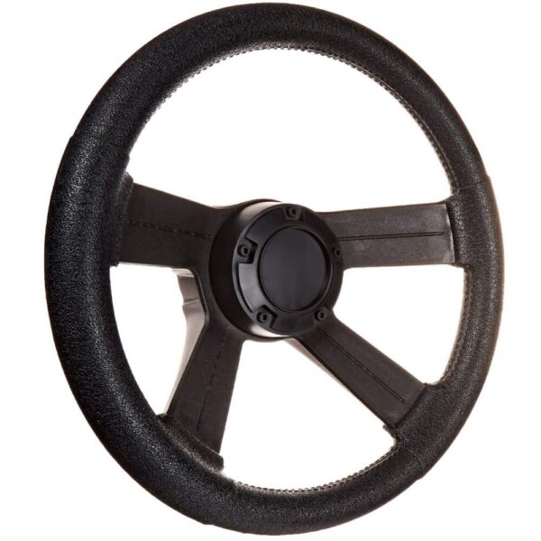 Volante Náutico Esportivo Em PVC Macio Preto - Imagem 2