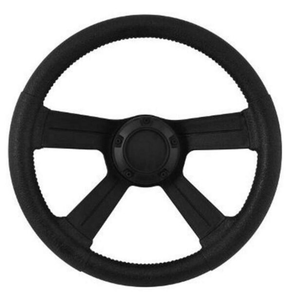 Volante Náutico Esportivo Em PVC Macio Preto - Imagem 3