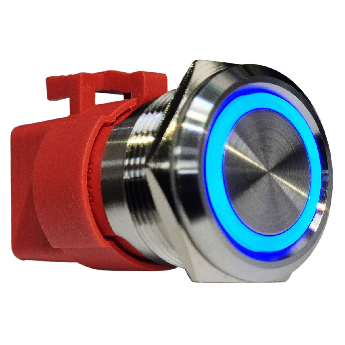 8ff9589e1c117adc47d464ab7bdfe90e.jpg Botão Náutico On-Off Inox LED Azul 22mm 12-24v - Imagem 1