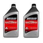 Kit Com 2 Óleo Quicksilver Premium 2T Tc-W3 1L