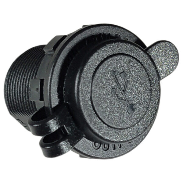 Tomada USB 12-24V 2 tomadas 2.1A Led Azul - Imagem 3