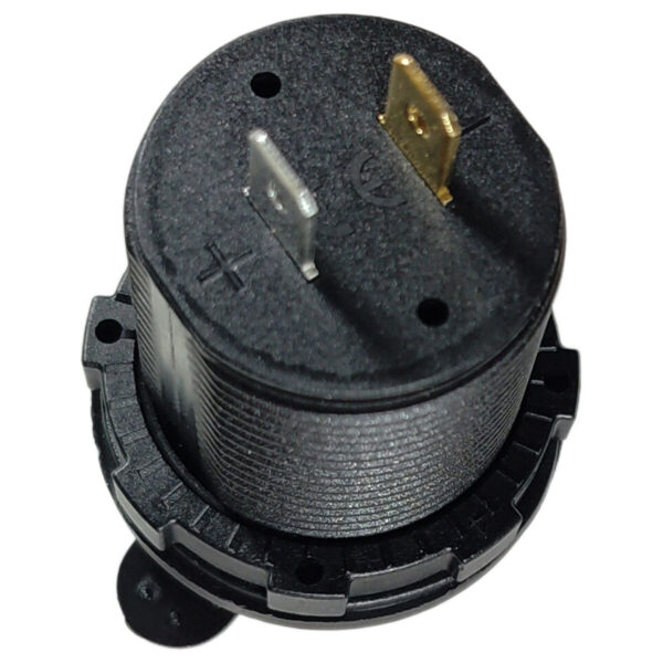 Tomada USB 12-24V 2 tomadas 2.1A Led Azul - Imagem 4