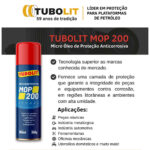 Kit 3x Óleo Lubrificante Anticorrosivo Tubolit MOP 200 - Imagem 2