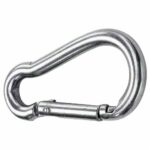 Mosquetão Sem Olhal de Engate Rápido 5 mm em Aço Inox