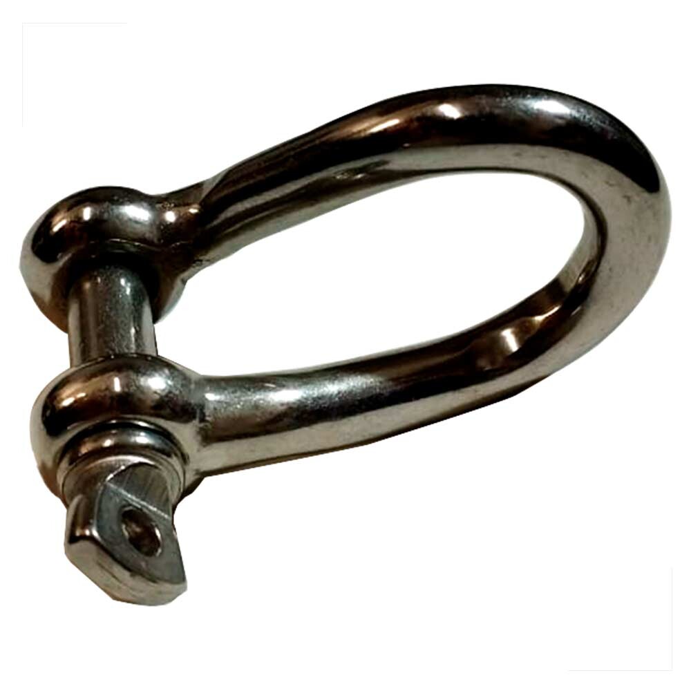 4e34c8528dc9f4659d3c8f16764b6397.jpg Manilha Torcida Curta 10 mm Inox - Imagem 1