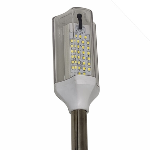 Luz de Alcançado Mega Estrobo Crepuscular Articulada Branca Arieltek - Imagem 2