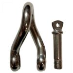 Manilha Torcida Curta 10 mm Inox - Imagem 4